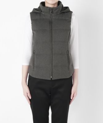 ＜ensuite＞ FORMOZA OX ダウンベスト(5407404050) グレー 【三越・伊勢丹/公式】