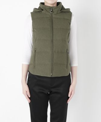 ＜ensuite＞ FORMOZA OX ダウンベスト(5407404050) グリーン 【三越・伊勢丹/公式】