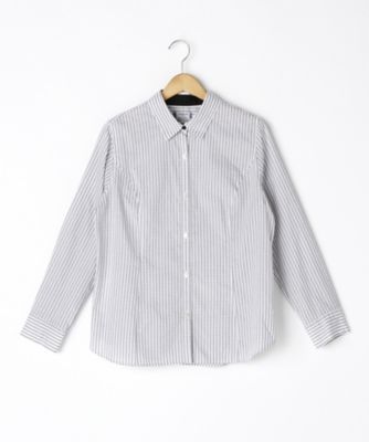 ＜ensuite＞ 大きいサイズ GARDENシャツ(5417420056)(クローバー) Ｄ．グレー(96*) 【三越・伊勢丹/公式】