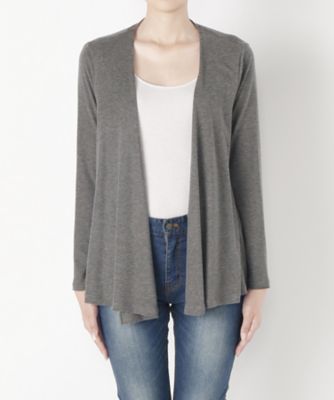 ＜ensuite＞ ジャージーハオリ(5407304006) Ｄ．グレー(97) 【三越・伊勢丹/公式】