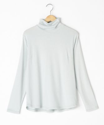 ＜ensuite＞ 大きいサイズ レクセルCNスムースカット アンド ソーン(5417470115)(クローバー) サックス(32*) 【三越・伊勢丹/公式】