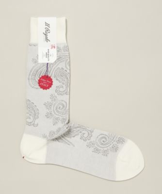 ＜イル レガロ/Il Regalo＞ ビジネス靴下(0163747154) 91・オフホワイト 【三越・伊勢丹/公式】