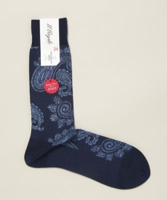 ＜イル レガロ/Il Regalo＞ ビジネス靴下(0163747154) 38・ネイビー 【三越・伊勢丹/公式】