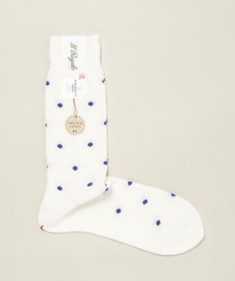 【SALE（三越）】＜イル レガロ/Il Regalo＞ 【S】カジュアル靴下(0163747202) 91・オフホワイト 【三越・伊勢丹/公式】