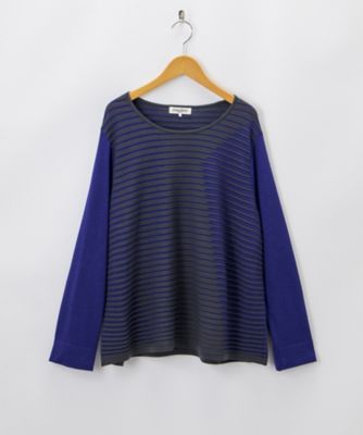 ＜リリアンビューティ＞ 大きいサイズ CASHIRY CHニット【4L(23BR)】(50136701A)(クローバープラス) パイングリーン(60) 【三越・伊勢丹/公式】