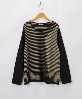 ＜リリアンビューティ＞ 大きいサイズ CASHIRY CHニット【4L(23BR)】(50136701A)(クローバープラス) クロ(30) 【三越・伊勢丹/公式】
