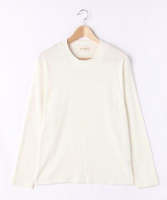 【SALE（伊勢丹）】＜サブストリート マイスタンダード/SAB STREET MY STANDARD＞ 大きいサイズ ワイドリブカット アンド ソーンプルオーバー(33-61-0223)(クローバー) アイボリー(01) 【三越・伊勢丹/公式】