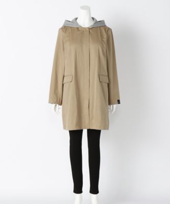 ＜サブストリート マイスタンダード/SAB STREET MY STANDARD＞ 大きいサイズ グログランコート(33-71-8818)(クローバープラス) ベージュ（22） 【三越・伊勢丹/公式】