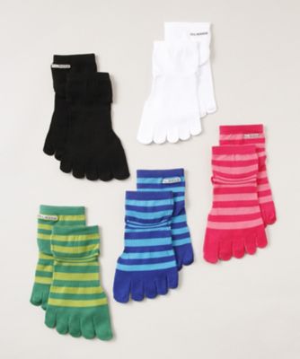 ＜アールエルソックス/RxL SOCKS＞ 5本指ソックス(TRR-120G) ブラック 【三越・伊勢丹/公式】