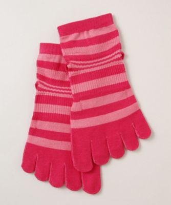 ＜アールエルソックス/RxL SOCKS＞ 5本指ソックス(TRR-120G) ピンク 【三越・伊勢丹/公式】