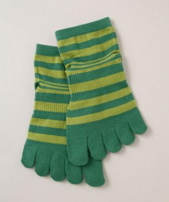 ＜アールエルソックス/RxL SOCKS＞ 5本指ソックス(TRR-120G) グリーン 【三越・伊勢丹/公式】