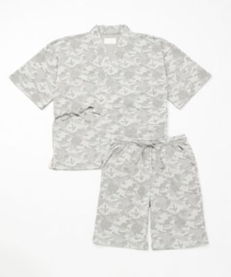 【SALE（三越）】＜コンフォートインデックス/COMFORT INDEX＞ 【S】カムフラ甚平(0129657911) 92・グレー 【三越・伊勢丹/公式】