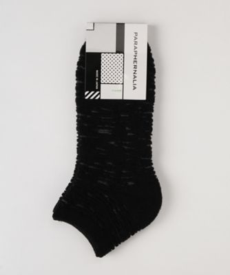 ＜パラファナリア＞ ショートソックス(0163727309) 98・チャコール 【三越・伊勢丹/公式】