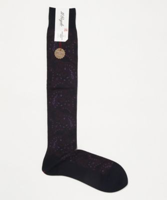 ＜イル レガロ/Il Regalo＞ ビジネスハイソックス(0163747562) 38・ネイビー 【三越・伊勢丹/公式】