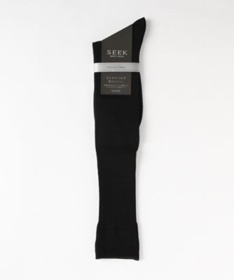 ＜シーク/SEEK＞ 夏素材/ロングホーズ(SXF109) 026・ブラック 【三越・伊勢丹/公式】