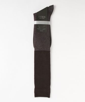 ＜シーク/SEEK＞ 年間素材/ロングホーズ(SXF134) 562・モクブラック 【三越・伊勢丹/公式】