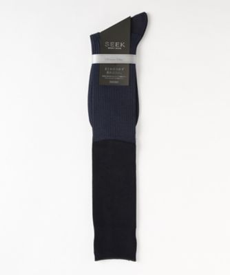 ＜シーク/SEEK＞ 年間素材/ロングホーズ(SXF134) 433・モクネイビー 【三越・伊勢丹/公式】