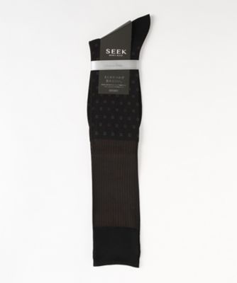 【SALE（三越）】＜シーク/SEEK＞ 【S】年間素材/ロングホーズ(SXF135) 026・ブラック 【三越・伊勢丹/公式】