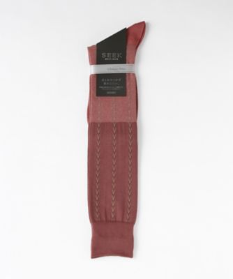 【SALE（三越）】＜シーク/SEEK＞ 【S】年間素材/ロングホーズ(SXF139) 106・ローズレッド 【三越・伊勢丹/公式】