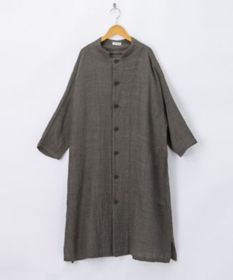 ＜プランテーション/Plantation＞ 大きいサイズ OMI ハオリコート(PL74FA660)(クローバー) Ｌグレー(23) 【三越・伊勢丹/公式】