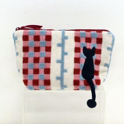 ＜アツコ マタノ＞ リボンステッチ ポーチ・ミニバッグ各種 ピンク/ポーチS 【三越・伊勢丹/公式】