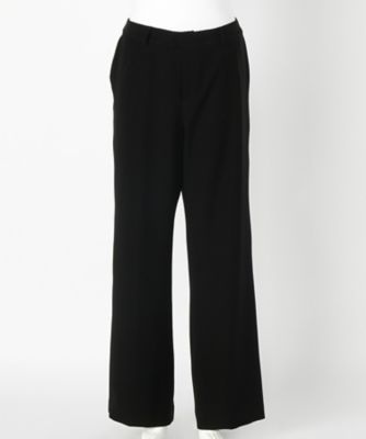 【SALE（伊勢丹）】＜エクスキー/Exquis＞ 大きいサイズ キルチナサテンパンツ(120007001)(クローバー/クローバープラス) クロ(05) 【三越・伊勢丹/公式】