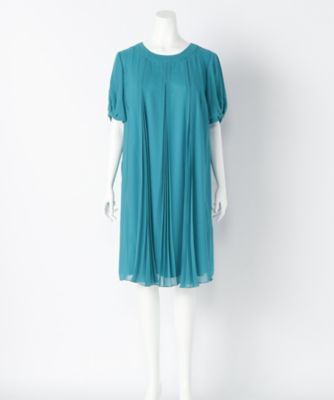 【SALE（伊勢丹）】＜ラ・デファンス/La Defence＞ 大きいサイズ プリーツワンピース(110001409)(クローバープラス) ターコイズ(71) 【三越・伊勢丹/公式】