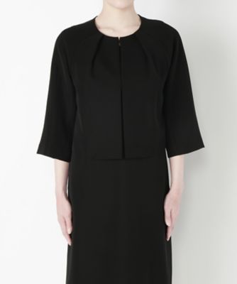 ＜モディファイ/Modify＞ ダブルツイルジャケット 543-42057 クロ 【三越・伊勢丹/公式】