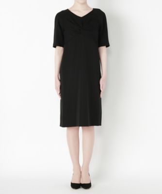 ＜モディファイ/Modify＞ ダブルツイルワンピース 543-52015 クロ 【三越・伊勢丹/公式】