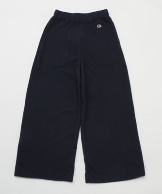 ＜Champion/チャンピオン＞ ウィメンズ ワイドスウェットパンツ(CW-L203) 370・ネイビー 【三越・伊勢丹/公式】