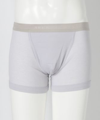 ＜シーク/SEEK＞ ▼ボクサーブリーフ(EE2980) 68・パールグレー 【三越・伊勢丹/公式】