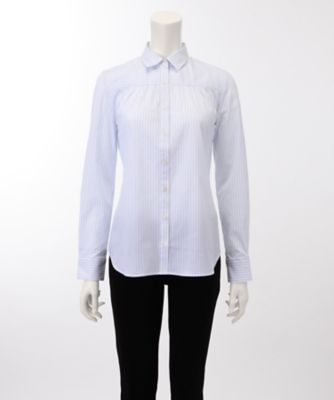 ＜KEITH＞ カラーストレッチブラウス(78172-1-70111) サックス（32） 【三越・伊勢丹/公式】