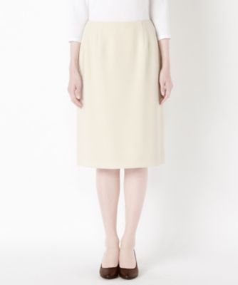 ＜miss ashida＞ スカート CS6801/CS5801 アイボリー 【三越・伊勢丹/公式】