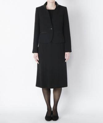 ＜ラピーヌ フォーマル＞ アンサンブル(475645) クロ 【三越・伊勢丹/公式】