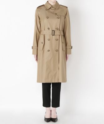 ＜マッキントッシュ ロンドン＞ ファルカークロングトレンチコート G5A27610 ベージュ 【三越・伊勢丹/公式】