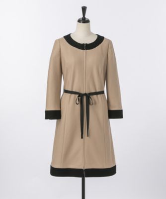 ＜TO BE CHIC＞ 大きいサイズ MIQドレス W7J63568 40L：ベージュ 【三越・伊勢丹/公式】