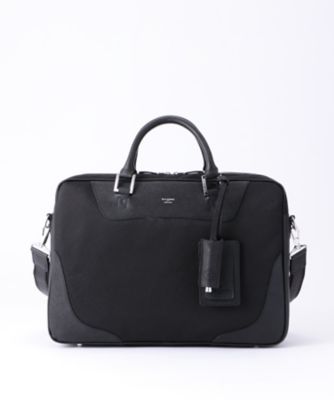 ＜ペッレ モルビダ/PELLE MORBIDA＞ ブリーフバッグ(PMO-CA102) ブラックxブラック 【三越・伊勢丹/公式】