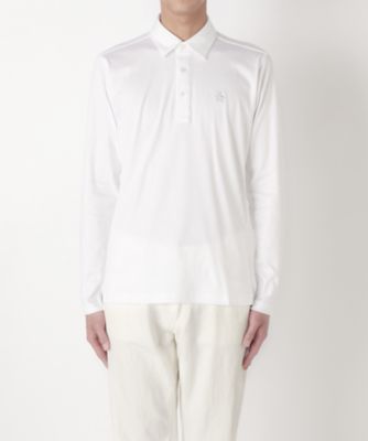 ＜マンシングウェア/Munsingwear＞ 長袖ポロシャツ(GWMJ101) N950・ホワイト 【三越・伊勢丹/公式】