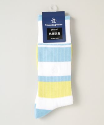 ＜マンシングウェア/Munsingwear＞ ソックス(JAMJ009) N950・ホワイト 【三越・伊勢丹/公式】