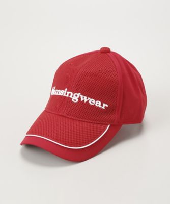 ＜マンシングウェア/Munsingwear＞ キャップ(JAMJ306) R397・レッド 【三越・伊勢丹/公式】
