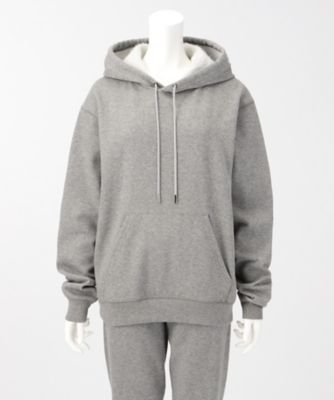＜THEORY2.0＞ MELROSE. FLEECE PULLOVER. HOODIE(7401531) M.GREY(010) 【三越・伊勢丹/公式】