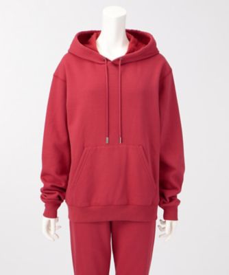＜THEORY2.0＞ MELROSE. FLEECE PULLOVER. HOODIE(7401531) B.CRANBERR(270) 【三越・伊勢丹/公式】