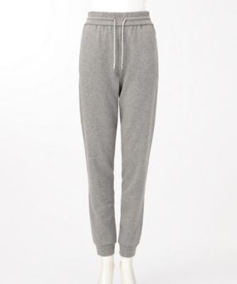 ＜THEORY2.0＞ MELROSE. FLEECE BACK. ZIP. SWEATERPANT(7406430) M.GREY(010) 【三越・伊勢丹/公式】