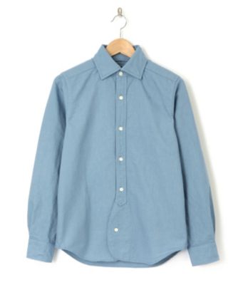 ＜ナイジェル ケーボン/NIGEL CABOURN＞ カジュアルシャツ(8030010000) サックス 【三越・伊勢丹/公式】