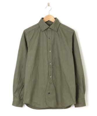 ＜ナイジェル ケーボン/NIGEL CABOURN＞ カジュアルシャツ(8030010000) ダークオリーブ 【三越・伊勢丹/公式】