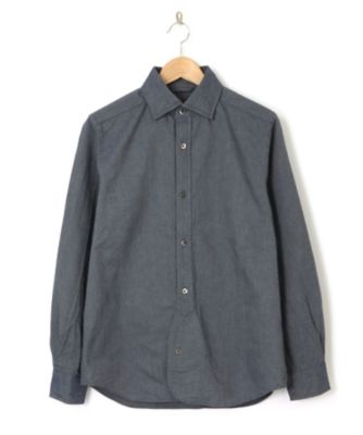 ＜ナイジェル ケーボン/NIGEL CABOURN＞ カジュアルシャツ(8030010000) ネイビー 【三越・伊勢丹/公式】