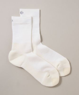 ＜C3fit/シースリーフィット＞ ゴルフレギュラーソックス/男女兼用(3F66161) オフホワイト 【三越・伊勢丹/公式】