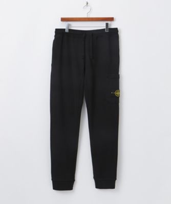 ＜ストーンアイランド/STONE ISLAND＞ 【紳士大きいサイズ】スウェットパンツ(671560320) 29・ブラック 【三越・伊勢丹/公式】