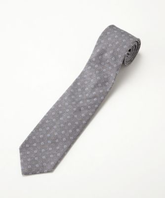 【SALE（伊勢丹）】＜アールダム/Earldom＞ 【S】ネクタイ/小紋(1018) ライトグレー 【三越・伊勢丹/公式】