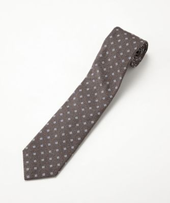 【SALE（伊勢丹）】＜アールダム/Earldom＞ 【S】ネクタイ/小紋(1018) ダークブラウン 【三越・伊勢丹/公式】